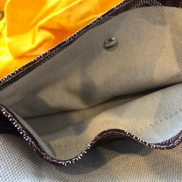 ❌SOLD❌ Goyard Saint Louis Tote PM Burgundy - Picture 6 of 8